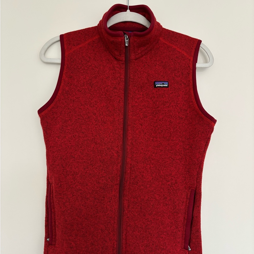 Patagonia Women’s Better Sweater Fleece Vest in Red